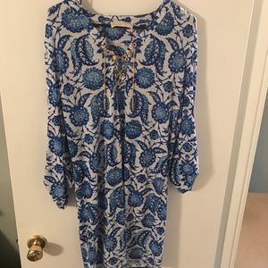 Michael Kors size medium dress blue and white